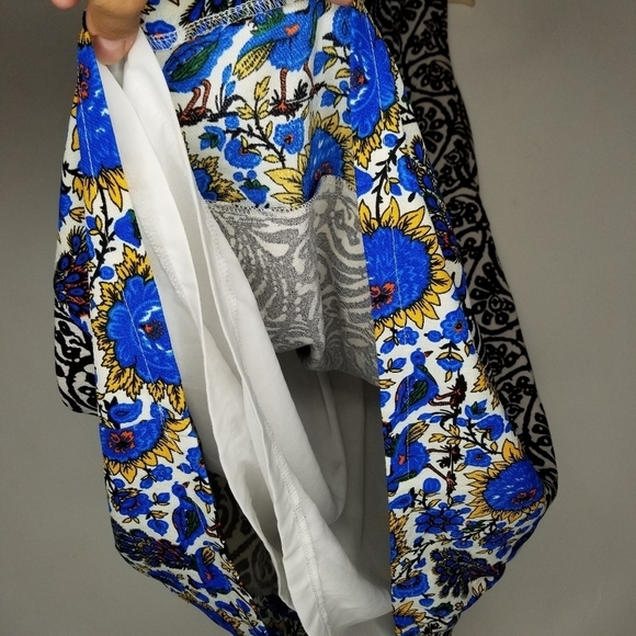 NU NEW YORK Printed Sleeveless A Line Silhouette Cute Shift Dress Women Medium - Picture 7 of 12